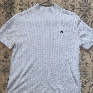 Chase Apparel - Light Blue Textured Top